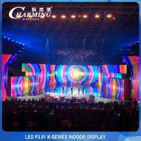 moelle imperméable 3.91MM de pixel d'affichage à LED de location de l'étape 50/60Hz