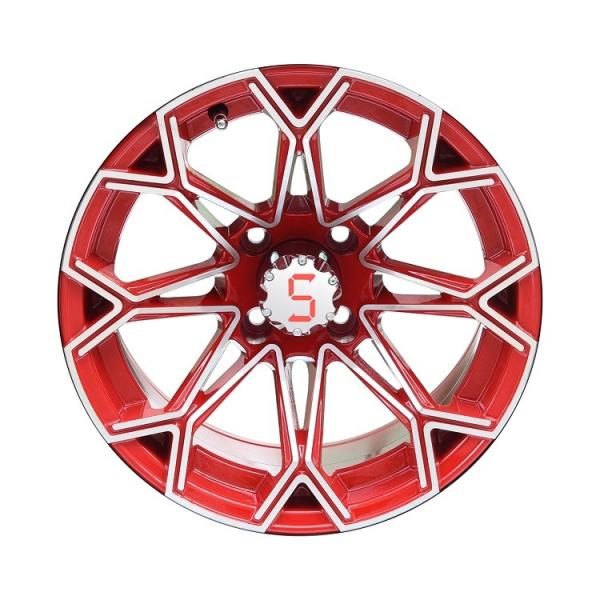 Golf Cart 12''/14'' Gunmetal Wheel 4x4 Bolt Pattern -25 ET 16 Spokes