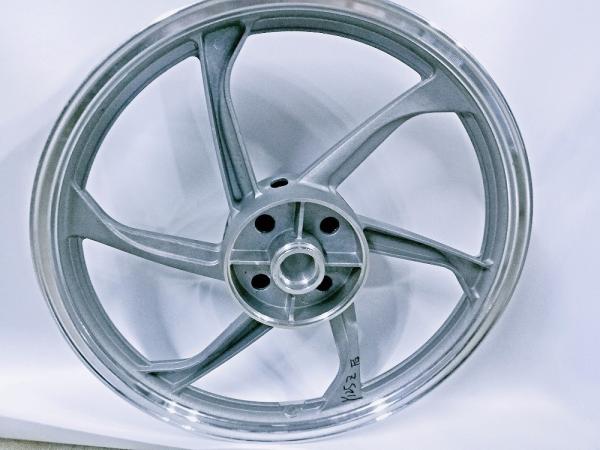 5 Spokes Aluminum Alloy ATV / Motorcycle Wheel Rims 17 Inch / 18 Inch Optional