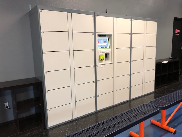 Winnsen Small Smart Locker с экраном и приложением для управления для доставки посылок и автономности