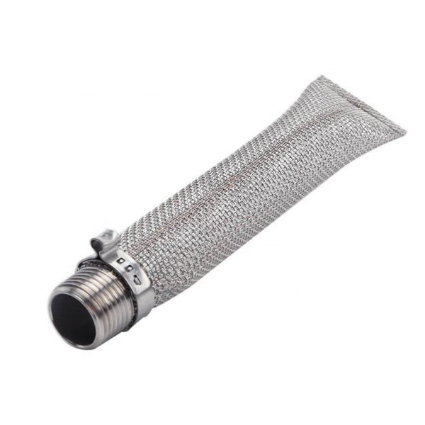 Beer Homemade 0.9mm Thickness Stainless Steel Bazooka Screen 50 Mesh