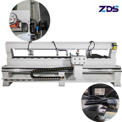 380 máquina de trituração de entalho de madeira de furo de madeira do CNC da máquina da largura do volt 70mm