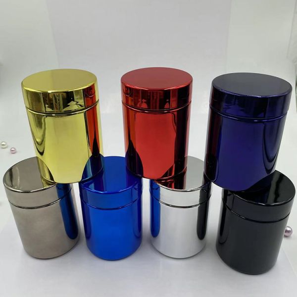 100ml Empty Food Grade Black Protein Powder Bottle Sport Nutrition Supplement