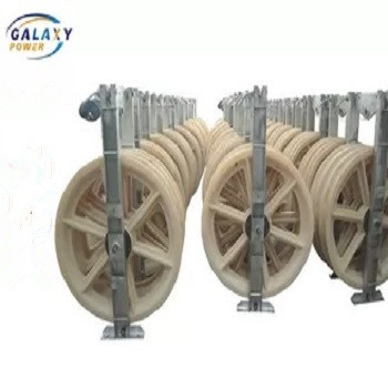 Большой инструмент передающей линии шкива пачки проводника нейлона диаметра 916x110mm одиночный