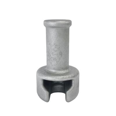 Accessoires d'isolateur en acier inoxydable forgé de précision.