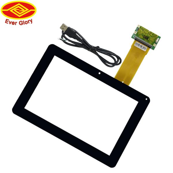 10 Points Capacitive Multi Touchscreen 13.3 Inch Transparent Tempered Glass Material