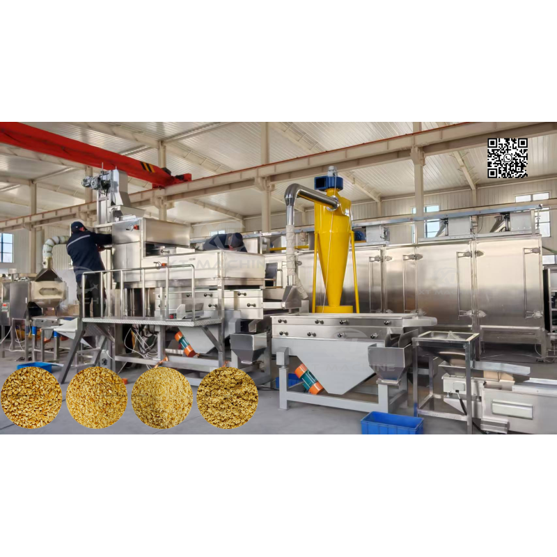 500kg/h 7.5kw 3-Stage Peanut/Cashew/Almond Chopping Machine for Nut Processing
