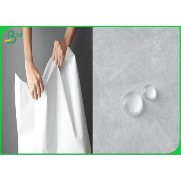 1056D 1443R washable dupont tyvek fabric paper for shopping bags tear resistant 1056D 1443R papier en tissu imperméable à l'eau pour sacs de magasinage résistant aux larmes
