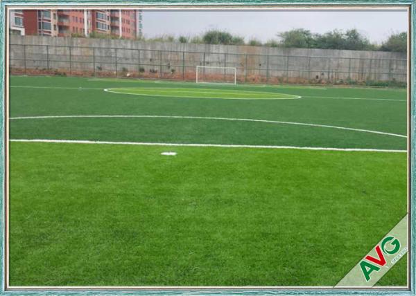 Strong Wear Resistant Degree Football Synthetic Grass 20 Stitches / 10 Cm