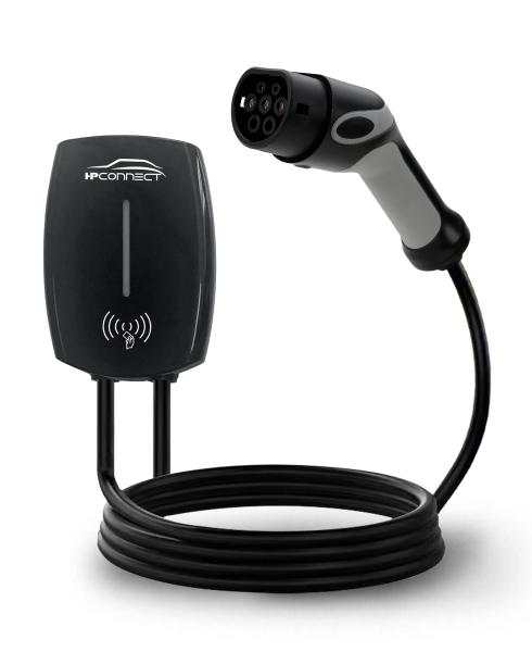 Cores personalizadas GB Padrão AC Corrente de saída 3.5kw/7kw Estação de carregamento de EV na parede