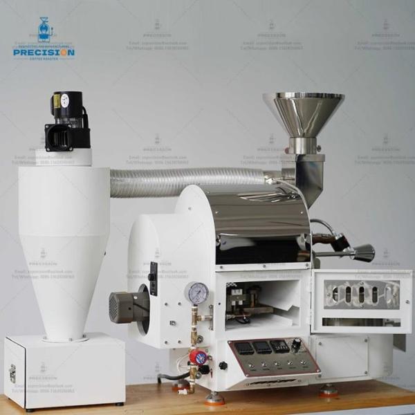 Stainless Steel Small Coffee Roaster 2KG Batch Capacity For Home Use