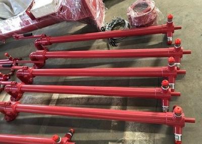 APNJQ50 Mud Mixing Gun 50mm Bolt Flange 3 Nozzle Vertical Rotated