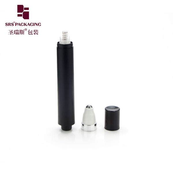 AY-15ML Black Eye Serum Airless Pump Roll On Bottle For Men