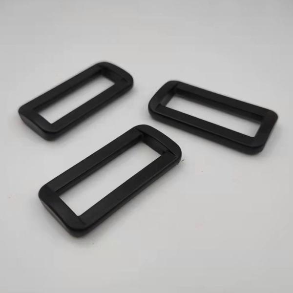 23.1mm*47.1mm Plastic Webbing Buckles L Shaped Backpack Strap Adjusters