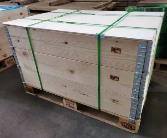 Customization Four Hinges Wood Box Pallet Six Hinges Custom Wood Pallet Collar
