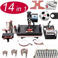 Machines de presse à chaleur combinées multifonctionnelles pour l'impression de produits par sublimation