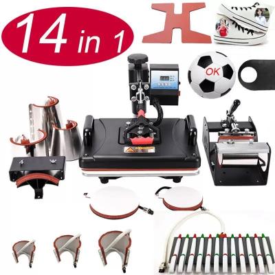 Machines de presse à chaleur combinées multifonctionnelles pour l'impression de produits par sublimation