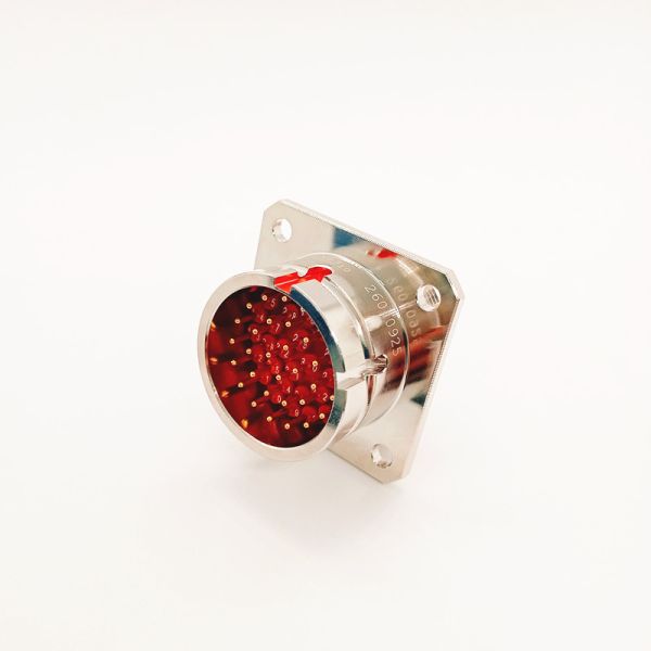 Y3A Series 32 Pin Circular Aviation Connector With Four-Hole Flange Socket Y3A-1832ZJ10 