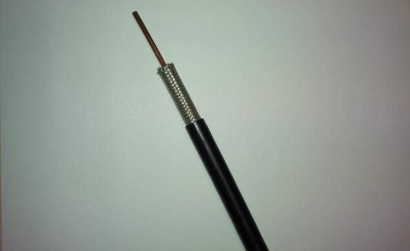 Standard Cable TV RG6 Coaxial Cable With Copper Clad Steel Inner Conductor