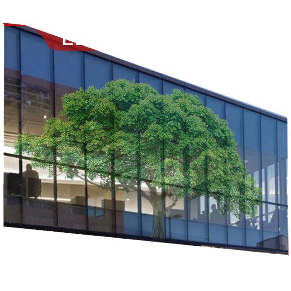 LED Screen Film Transparent Flexible Curved Video Wall Commercial Ads Led Ad Displays Stick on Glass Window Indoor Advertising