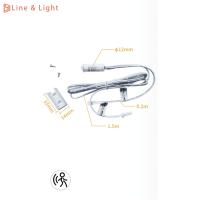 Contrôle séparé Capteur de corps humain à une pièce Capteurs de lumière LED avec lentille de Fresnel
