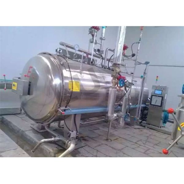 Autoclave industrial de la máquina del esterilizador de la comida/máquina de alta presión de la esterilización