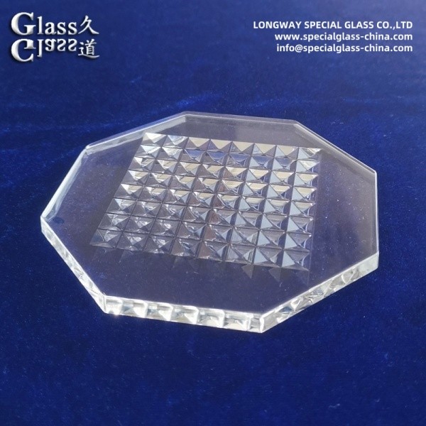 High Temperature Resistant Borosilicate Glass Cover For Led Street Lighting