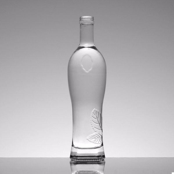 Apple Cider Glass Bottle 100ml 300ml with Decal Surface Handling and Cork Sealing Type