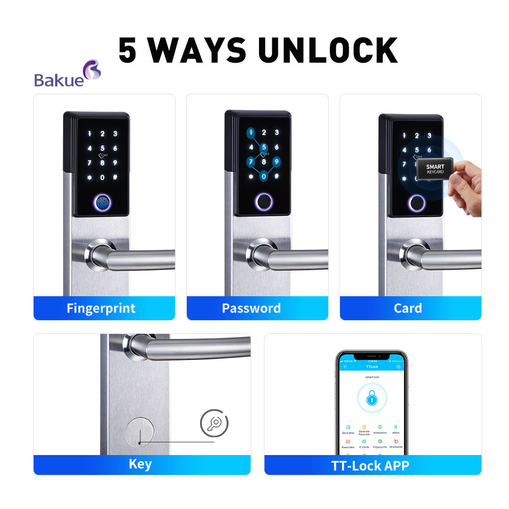 Fireproof Lock RFID Door Lock Electronic Smart Access Control System  and Durable for Secure Access
