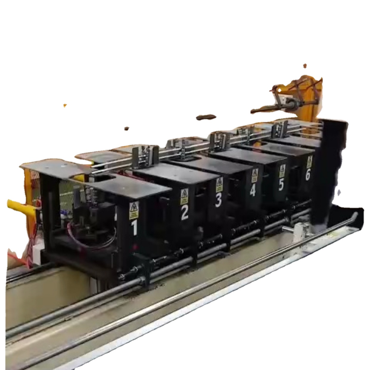 расширяя управление PLC машины алюминиевого ячеистого ядра расширения скорости 0.7m/min рифленое