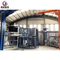 Máquina de moldeo por rotación multifunción 0-50 mm espesor del molde para la producción de cajas de enfriamiento