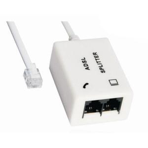 Origine ABS 94HB Logement RJ11 Modem téléphonique ADSL Splitter avec câble et câble inclus