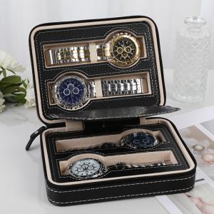 High Durability Travel Watch Box With Velvet Lining High Durability For 8 Watches