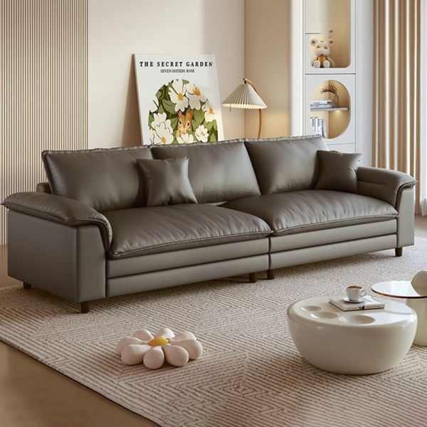 Sectional Sofa Living Room Elephant Ear 1/2/3/4/5 Seater Couch with Footstool