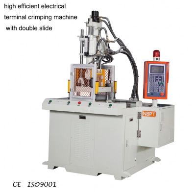 Máquina de recorte de terminales eléctricos de alta eficiencia vertical con doble deslizamiento