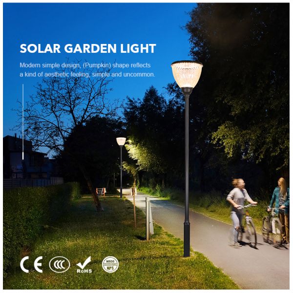 IP65 отсутствие связывая проволокой лампы сада СИД солнечной с батареей 3.2/26000mAh, уличными светами двора декоративными солнечными