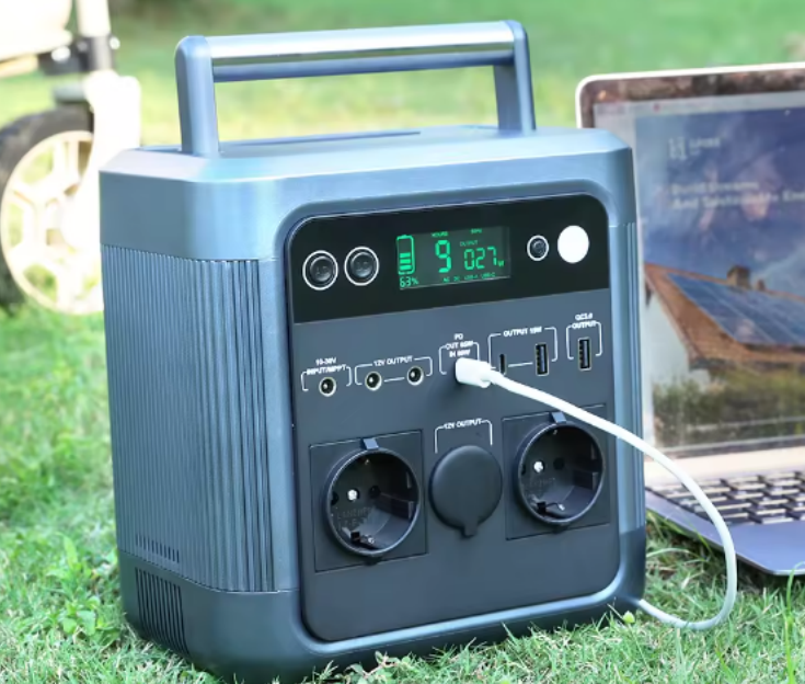 110V/220V Pure Sine Wave 974.4wh Lifepo4 Battery Capacity Camping Portable Power Station