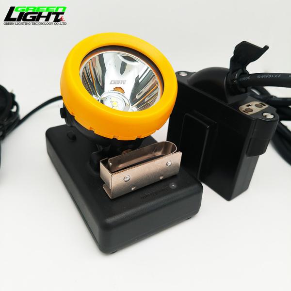 7.8Ah Li-ion Battery Corded Mining Lamps , KL5M Ip68 Waterproof Mining Cap Lights