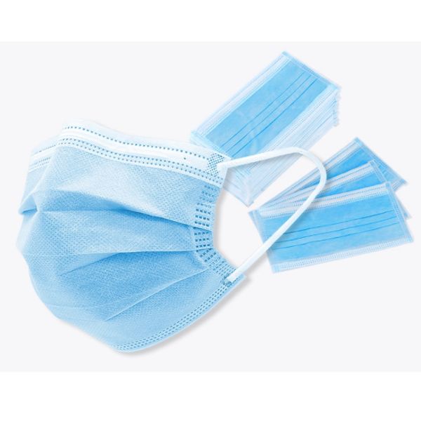 CE/ FDA Medical 3Ply Earloop Disposable Mouth Nose Dental Masks 3 Ply Disposable Medical Face Masks