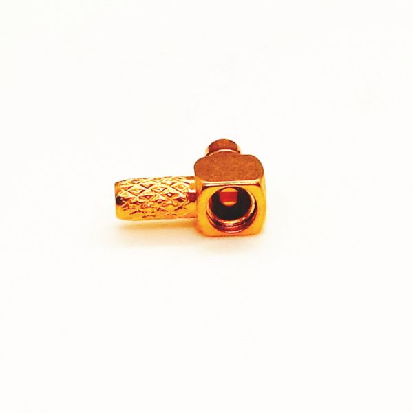 50 Ohm Gold-plated Brass MMCX Connector Crimping Type for RG316/RG174 Coaxial Cable