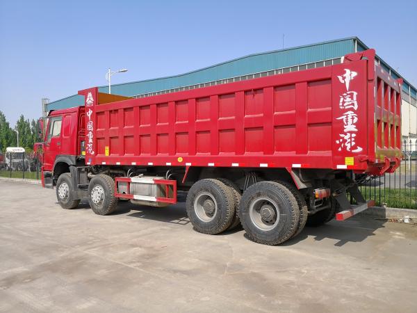 Sinotruck Howo 8x4 Tipper Truck Left Hand Driving With Good Condition