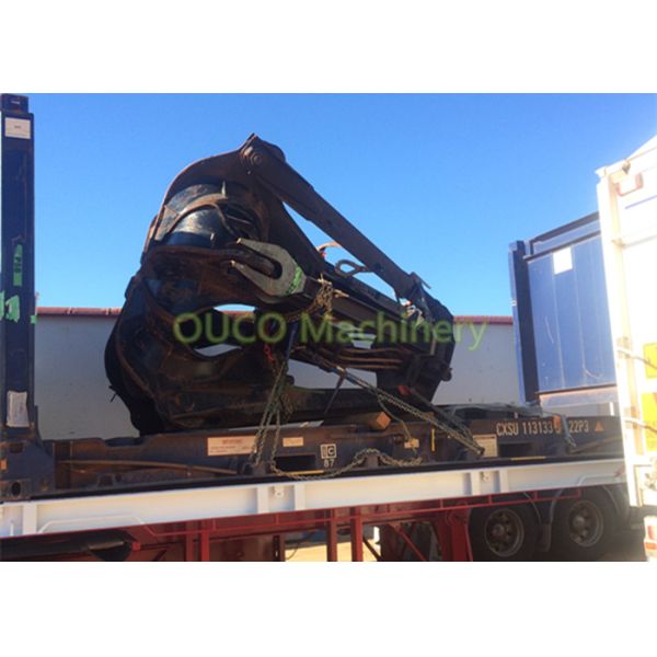 Customized Design Peel Excavator Hydraulic Grapple Simple Maintenance For Scrap