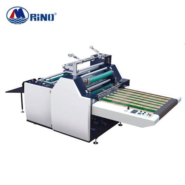 máquina de estratificação do filme de papel de 1100mm, máquina térmica semi automática da laminação 25.5kw