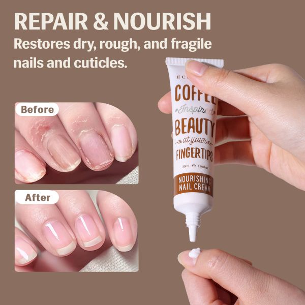 Ecoppeal Beauty Coffee Nail Care Cream Lotion