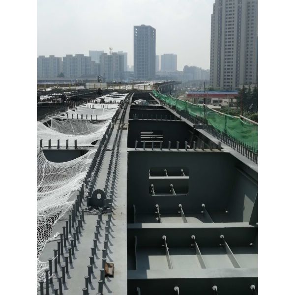 Permanent Steel Bridge , Steel Grider, Steel Concrete Composite beam