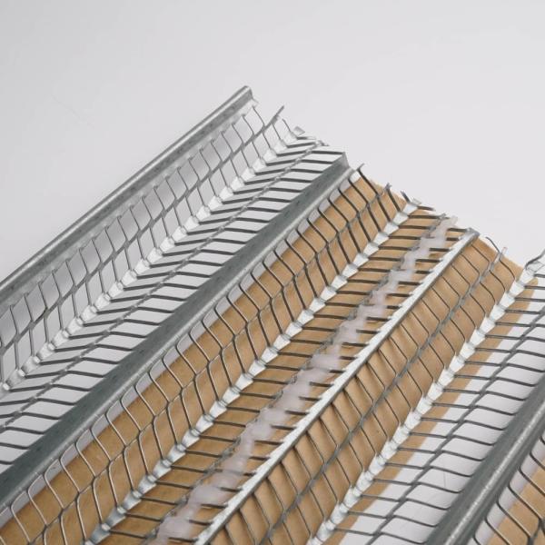 Galvanized Steel Construction 3/8 Inch Hi Rib Metal Lath With Paper For Wall Sheathing Riblath Mesh