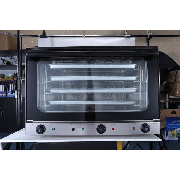 High Capacity 120L Electric Convection Oven YXD-8A with Steam Function and Country Markets