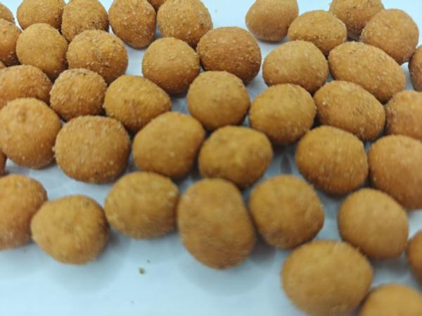 Spicy Coated Peanuts With Fiery Kick Aromatic Flavor