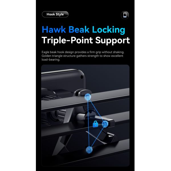 ESSAGER X01 15W Wireless Charging Car Phone Holder Mount Car Vents