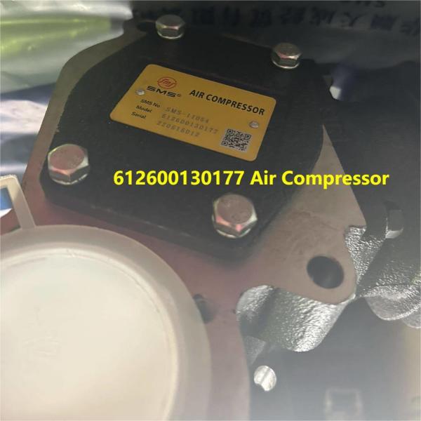 612600130177 HOWO Peças para camiões Compressor de ar de refrigeração por água Compressor de motor Weichai Peças sobressalentes